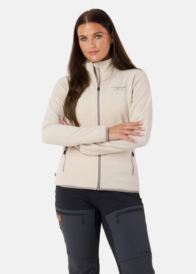 Swedemount Stryn Fleece W Sand/Coffee 38 Fleecetrøyer