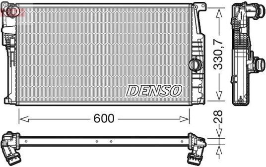 Radiator DENSO DRM05015