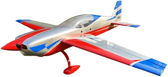 Pilot-RC Extra NG 78inch ARF - Red/Silver/Blue