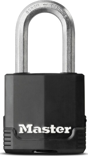 Master Lock Hengelås M115EURDLF 48 mm, Værbestandig, 4 Nøkler Svart