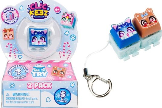 Clickeez Fidget-Leke Holiday 2-Pakning