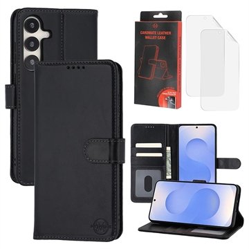 MyTPhone Samsung Galaxy S25+ CardMate lommebokveske i lær svart MyTPhone Samsung Galaxy S25+ CardMate lommebokveske i lær svart
