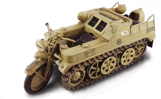 Italeri NSU HK 101 Kettenkrad 1/9 Modellmotorsykkel for Modellbygging