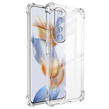 Honor 90 Pro Imak Drop-Proof TPU-deksel Gjennomsiktig