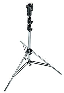 Manfrotto 126Csu - Stativ - Maks Belastnin 40 Kg - Sølv