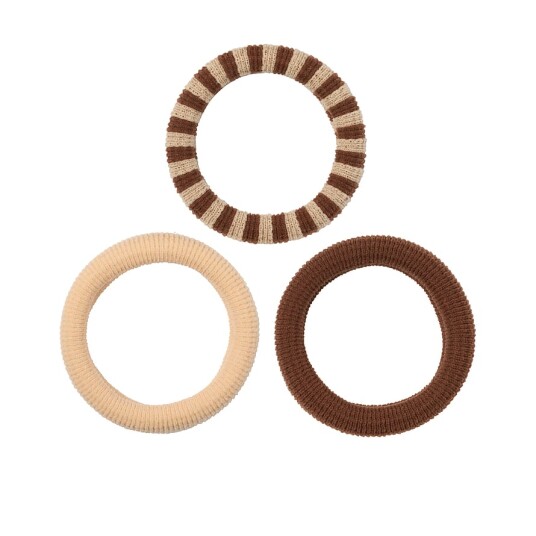 Soft Stretch Ties 3 pack Beige