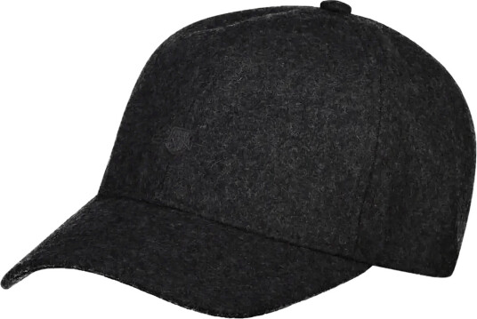 Gant Tonal Shield Melton Cap - Grey - ONE SIZE