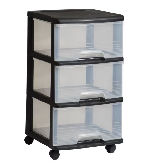 KETER BOOKCASE ON WHEELS 3x20L KETER BOOKCASE ON WHEELS 3x20L