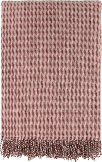 Høie of Scandinavia Teide Pledd Burgunder - Red - 120X180CM