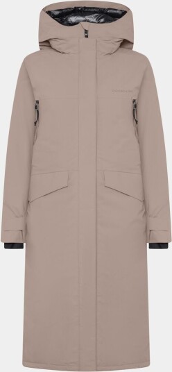 Didriksons Neja Parka Long Ash Brown Didriksons Neja Parka Long Ash Brown
