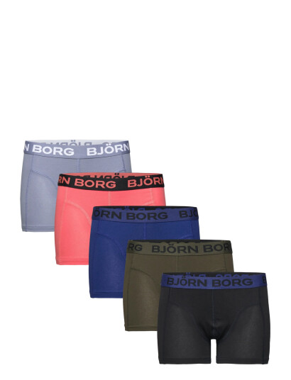 Björn Borg Cotton Stretch Boxer 5P - Navy - 170