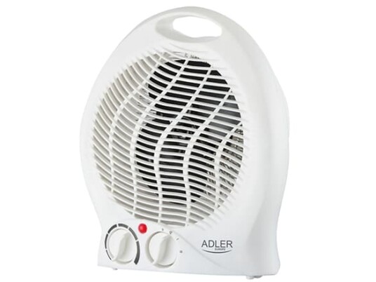 Adler AD 7728 Viftedrevet elektrisk romvarmer Keramisk 45° 24 timer 1,35 m Innendørs