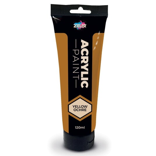 Zieler Premium Akrylmaling 120ml Yellow Ochre Zieler Premium Akrylmaling 120ml Yellow Ochre