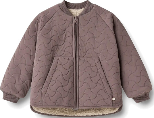 Wheat Reversible Thermo Jacket Lake Purple 140