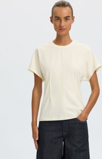 Selected Slwera Ss Top Noos Cream S