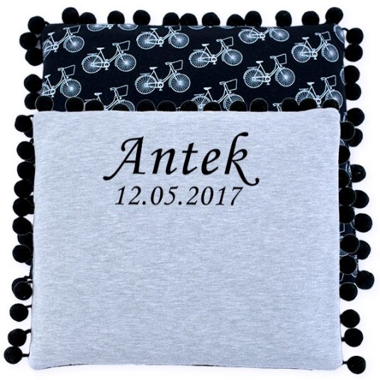 Bomullspute med dedikasjon sykler Bomullspute med dedikasjon sykler