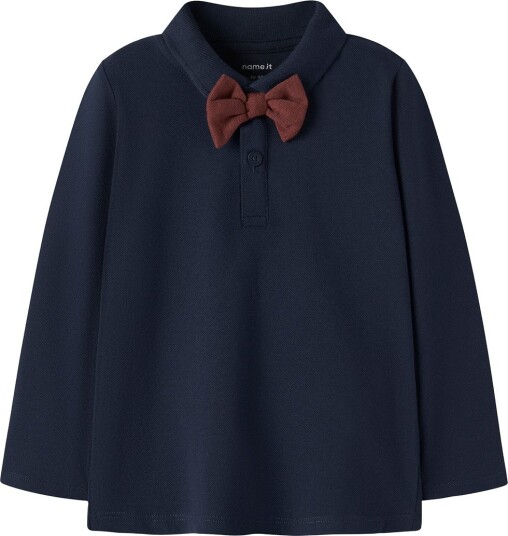 Name It Poloskjorte NmmRogula Navy baser Name It 5 år (110) Genser Bordeaux Brun Marineblå