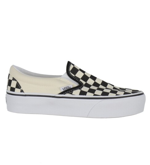 Vans Sneakers Classic Slip on Platform Hvit