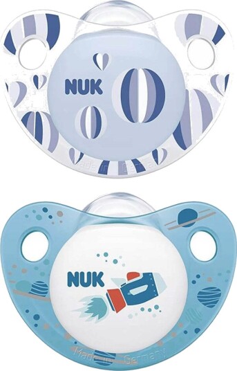 Nuk Adore Silikonsmokk 0-6 mnd 2-Pack