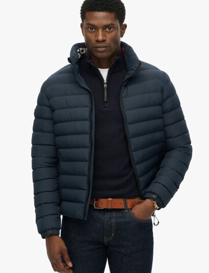 Superdry Sport Fuji Print Padded Jacket - Navy - XXXL Superdry Sport Fuji Print Padded Jacket - Navy - XXXL