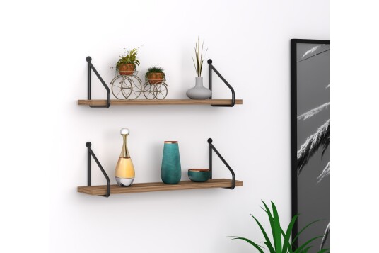 Vegghylle Recoaro 60x12 cm 2 Hyller