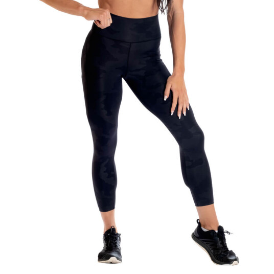 High Waist Leggings black camo V2 xsmall