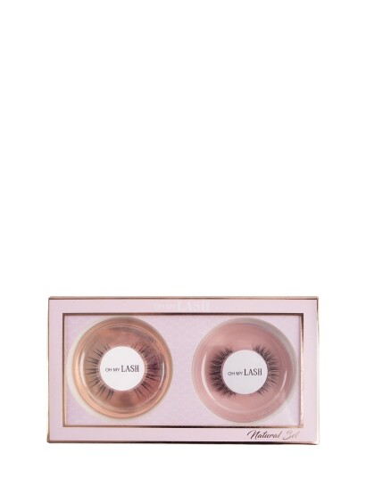 Oh My Lash Oh My Lash Faux Mink Strip Lashes Natural Set - Black - 4 pcs Oh My Lash Oh My Lash Faux Mink Strip Lashes Natural Set - Black - 4 pcs