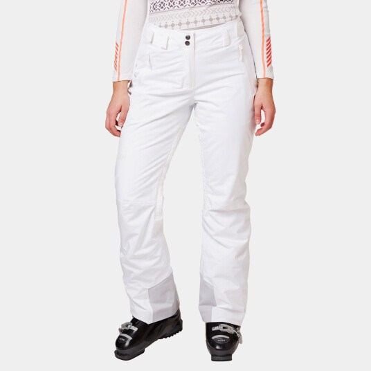 Helly Hansen Dame Legendary Isolerte Skibukser Hvit 2xl