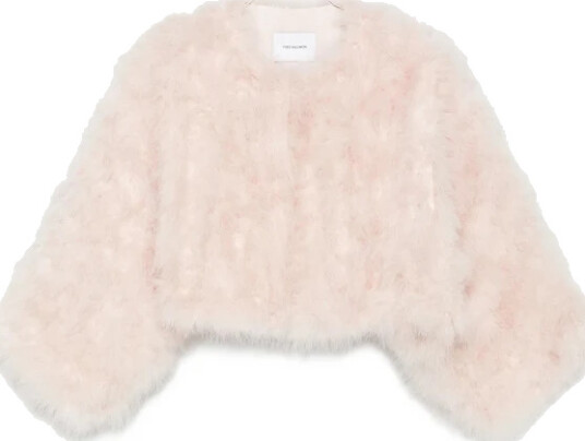 Yves Salomon Dame Jakker Rosa XS,