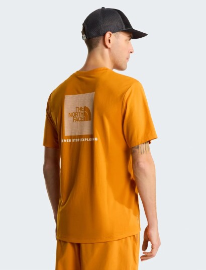 The North Face M 24/7 Box Nse Ss Tee Orange S