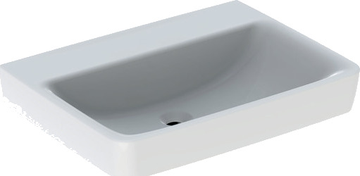 GEBERIT servant 650x480x180mm m/h m topp porselen hvit GEBERIT servant 650x480x180mm m/h m topp porselen hvit