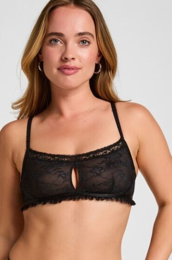 Hunkemöller Bralette Felicity Svart