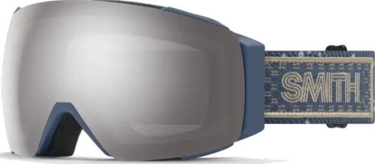 Smith skibriller I/O Mag Chromapop Cp Sun Platin speil/Cp Storm blå Senso