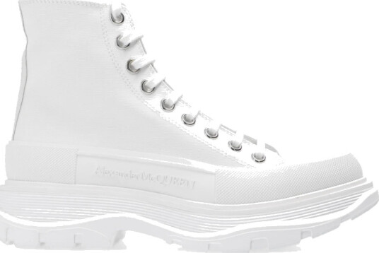 Alexander McQueen Dame Sko Hvit 37 1/2 EU,