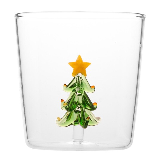 Stiernholm Jul vannglass med figur 35 cl juletre Stiernholm Jul vannglass med figur 35 cl juletre