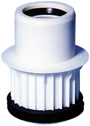 Jafo 3106700 Gulvtilkoblingsstuss for vaskeservant 40 75 mm Innendørsavløp