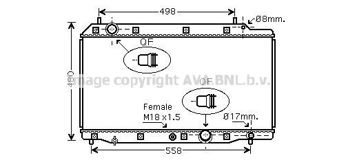 Radiator AVA Clever Choice HD2215 Radiator AVA Clever Choice HD2215