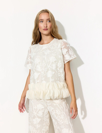 Hunkøn Aiko Blouse Cream XL Hunkøn Aiko Blouse Cream XL
