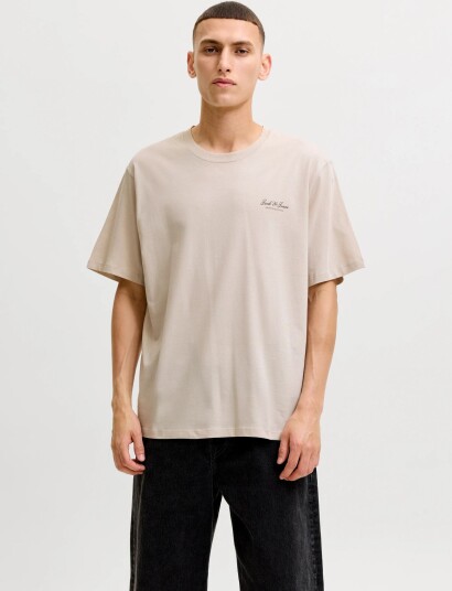 Jack & Jones Jjearchive Graphic Tee Ss O Neck 3Pk Mp Khaki green XXL