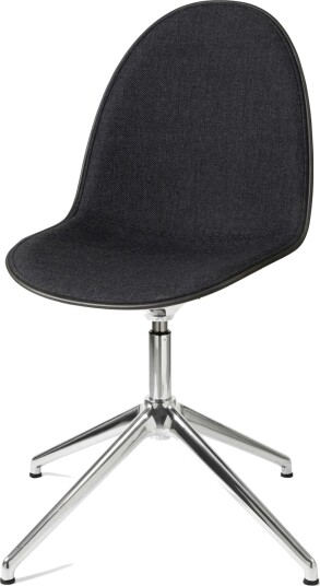 Mater Eternity Svingbar Spisestol Aluminium og Trukket 198 Grå