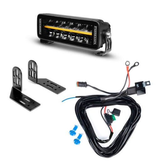 Ekstralys PURELUX Black Boost S200   Rett / 20 cm / 60W 1 stk   Komplett pakke Sidemontering