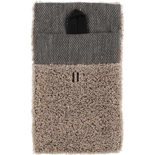 Rento Linen Terry Wash Mitten 14x24 cm Black/Linen Rento Linen Terry Wash Mitten 14x24 cm Black/Linen