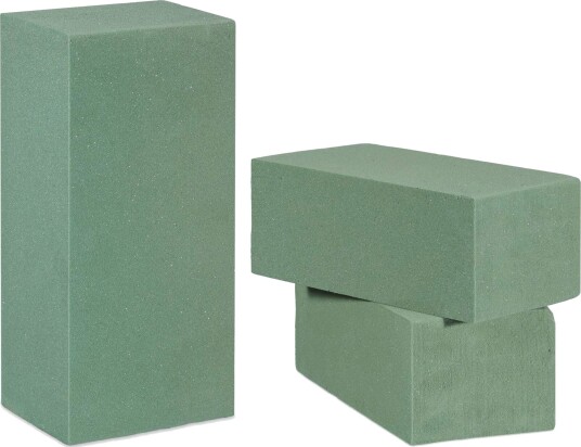 Wet Floral Foam pakke med 3 Wet Floral Foam pakke med 3