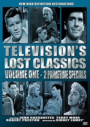 Television's Lost Classics 1 DVD