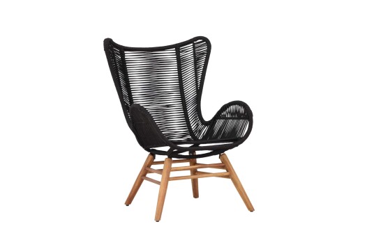 Venture Design Tingeling lenestol Svart/akacia Svart