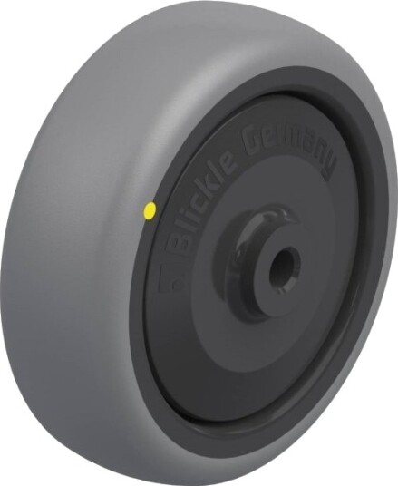 Blickle 849842 Tpa 102/8Kf-Els Hjul For Tung Last, Hjuldiameter: 100 Mm, Bæreevne (Maks.): 70 Kg, 1 Stk.