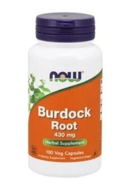 Now burdock root 430 mg 100 kapsler