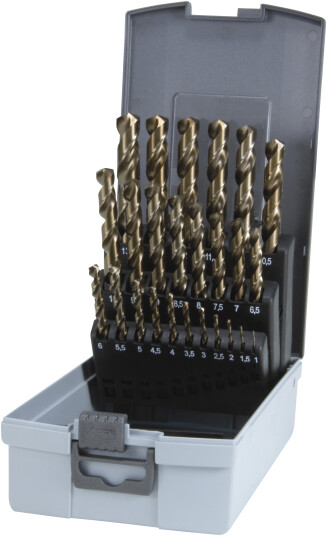 Ruko HSS-Co5 Borresett 25 Deler for Boring i Metall