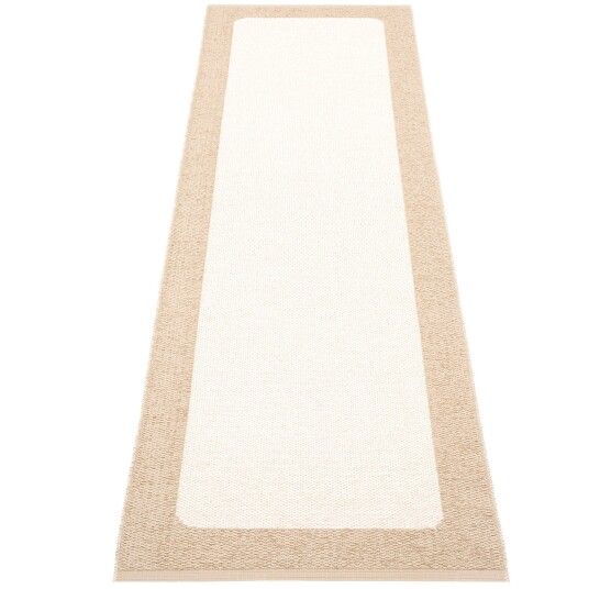 Pappelina Gulvteppe Ilda 70 x 240 cm. beige/vanilla