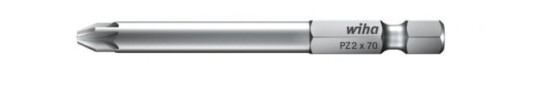 Wiha 7042 Z, 1 Stykker, Pozidriv, Pz 2, Pz2, Kromvanadiumstål, Din 3126, Iso 1173
